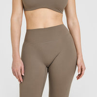 SoftMotion™ Flared Bottoms with White Logo | Moss Brown