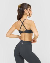 Unified Micro Bralette | Coal