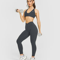 Unified Wrap Leggings | Coal