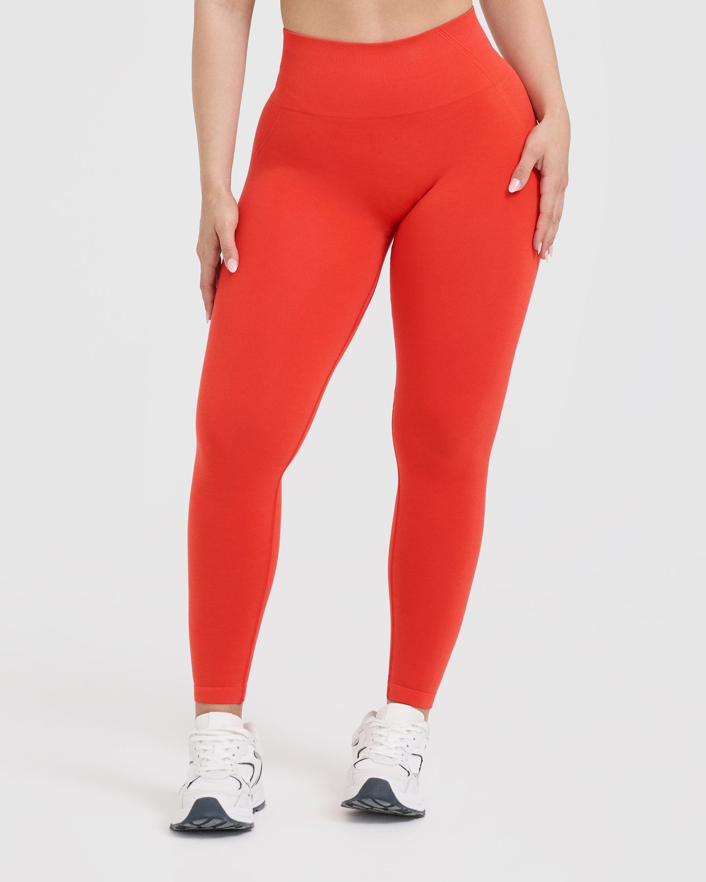 Effortless Seamless Leggings | Charged Orange