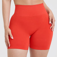 Effortless Seamless Shorts | Charged Orange