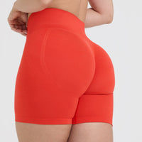 Effortless Seamless Shorts | Charged Orange