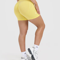 Effortless Seamless Shorts | Lemon Yellow