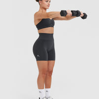 Effortless Seamless Shorts | Coal
