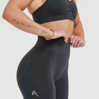 Effortless Seamless Shorts | Coal