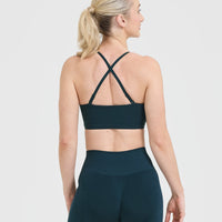 Everyday Bandeau Bralette | Oil Blue