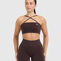 Everyday Bandeau Bralette | Plum Brown