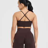 Everyday Bandeau Bralette | Plum Brown