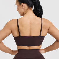 Everyday Bandeau Bralette | Plum Brown