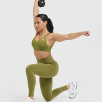 Everyday Sports Bra | Olive Green