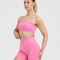 Everyday Bandeau Bralette | Peony Pink