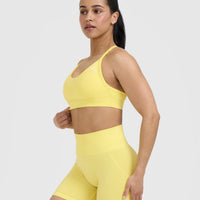 Everyday Sports Bra | Lemon Yellow