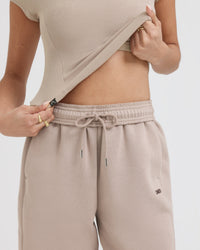 Foundations Joggers | Mushroom Brown
