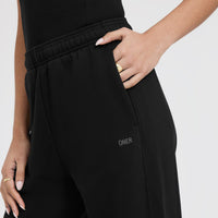 Foundations Straight Leg Joggers | Black