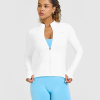 Unified Pocket Jacket | White