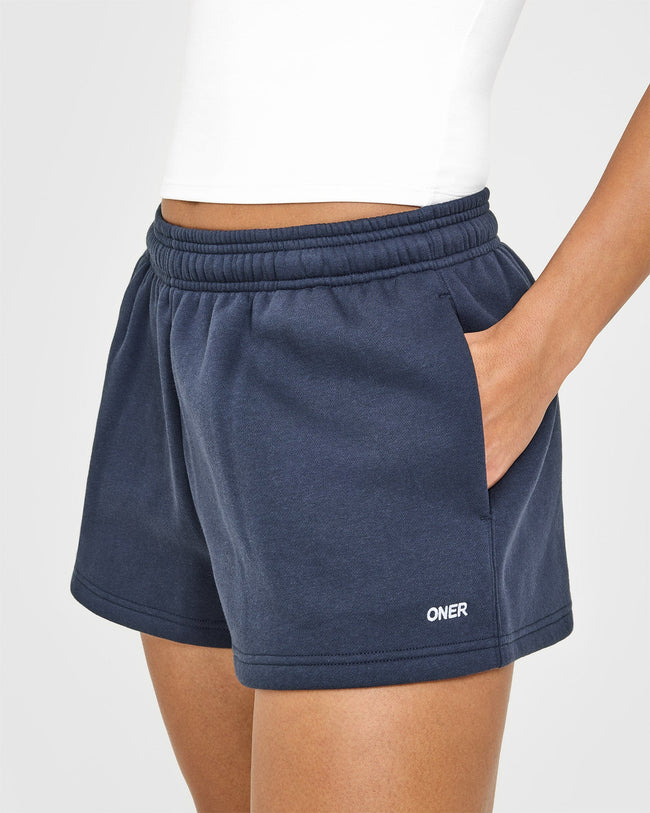 Foundations Oversized Shorts | True Blue