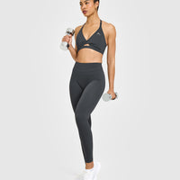 Unified High Waisted Leggings | Coal