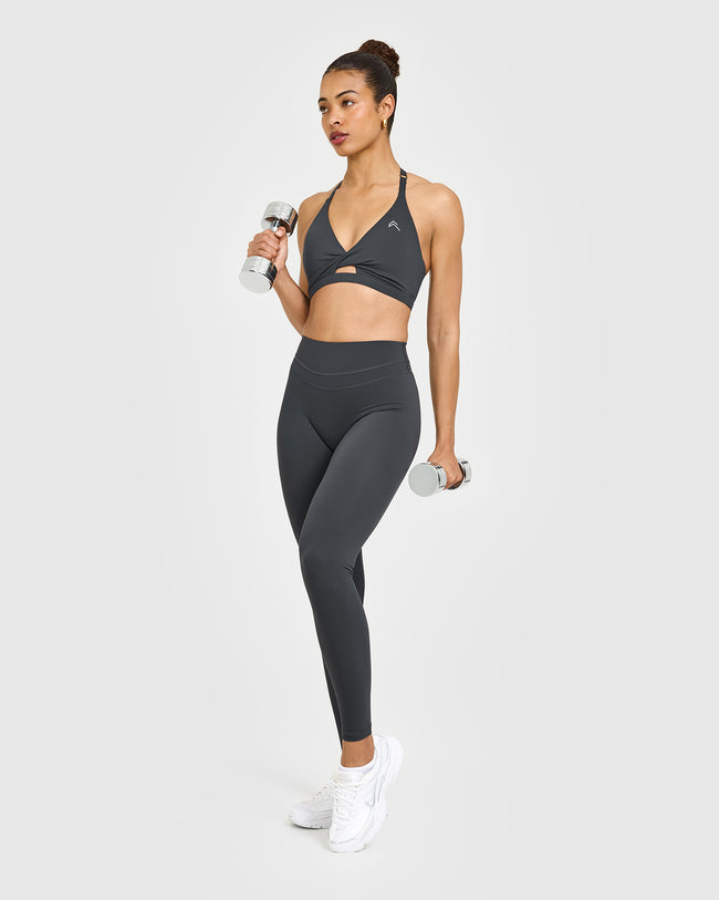 Unified High Waisted Leggings | Coal