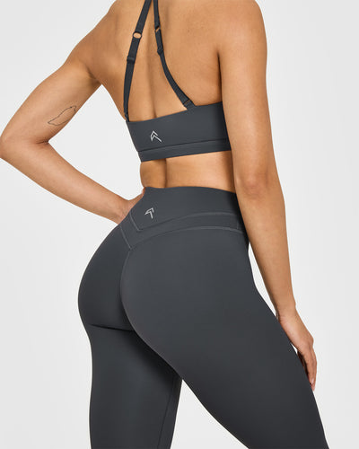 Unified High Waisted Leggings | Coal