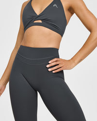 Unified High Waisted Leggings | Coal