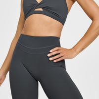 Unified High Waisted Leggings | Coal