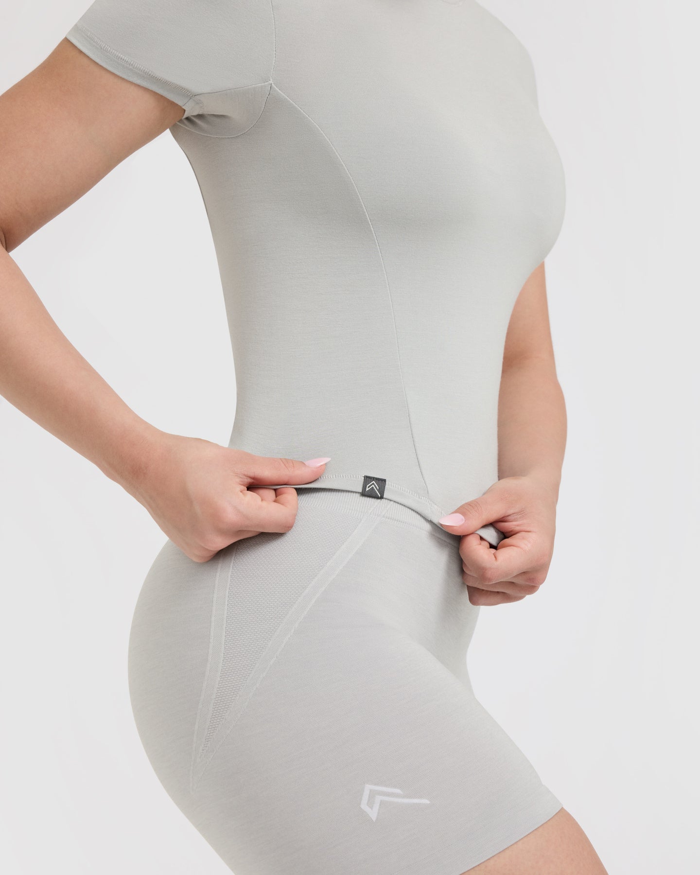 Mellow™ Soft Mid Short Sleeve T-Shirt | Light Grey