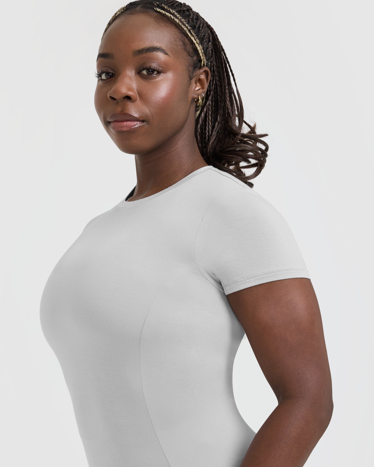 Mellow™ Soft Short Sleeve T-Shirt | Light Grey