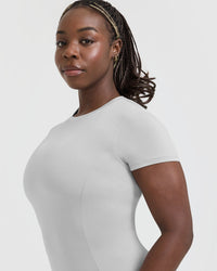 Mellow™ Soft Short Sleeve T-Shirt | Light Grey