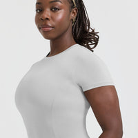 Mellow™ Soft Short Sleeve T-Shirt | Light Grey