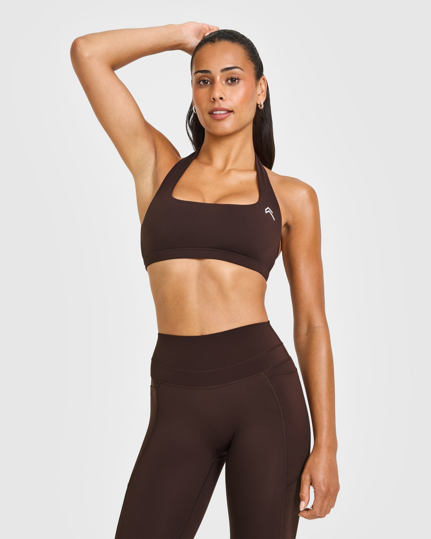 EasyLift™ Halter Bralette | 70% Cocoa