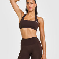 EasyLift™ Halter Bralette | 70% Cocoa