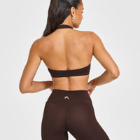 EasyLift™ Halter Bralette | 70% Cocoa