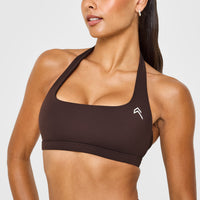 EasyLift™ Halter Bralette | 70% Cocoa