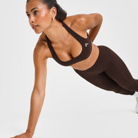 EasyLift™ Halter Bralette | 70% Cocoa