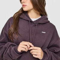 Foundations Oversized Hoodie | Umber Brown