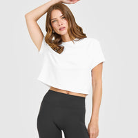 Cotton Relaxed T-Shirt | White