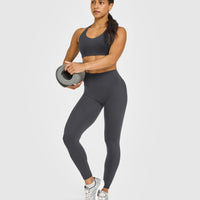 SoftMotion™ High Waisted Leggings | Coal