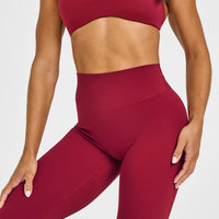 SoftMotion™ High Waisted Leggings | Ruby Red