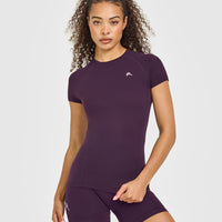 Go To Seamless Fitted Top | Blackberry Purple