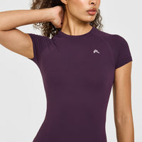 Go To Seamless Fitted Top | Blackberry Purple