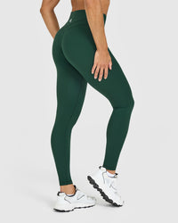 Unified High Waisted Leggings | Racing Green