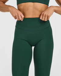 Unified High Waisted Leggings | Racing Green