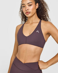 Unified Micro Bralette | Dark Umber Brown