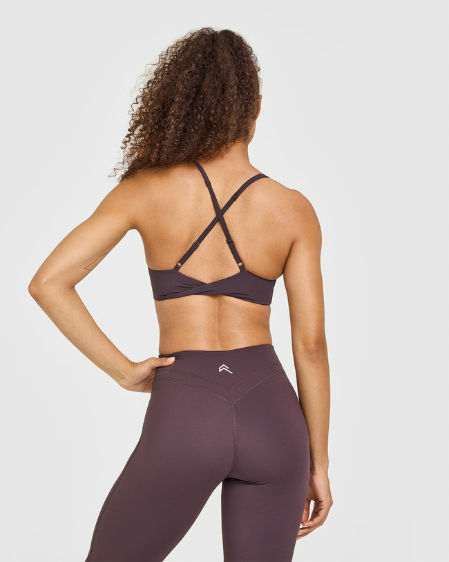 Unified Micro Bralette | Dark Umber Brown