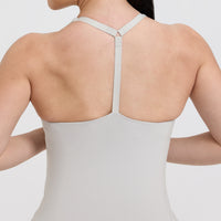 Timeless Square Neck Vest | Light Grey