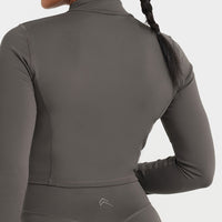 Timeless Crop Jacket | Deep Taupe