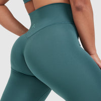 Timeless High Waisted Leggings | Marine Teal