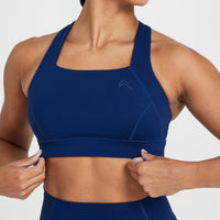 Timeless Square Neck Bralette | Midnight