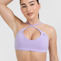 Timeless Strappy Bralette | Lavender Purple