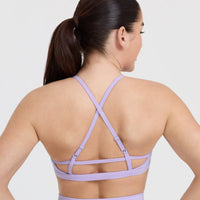 Timeless Strappy Bralette | Lavender Purple